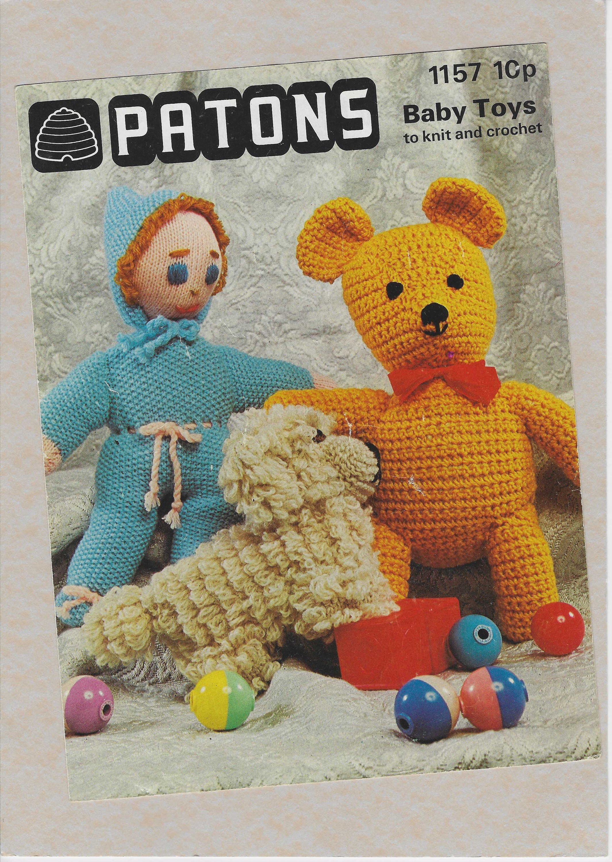 the original teddy knitting pattern