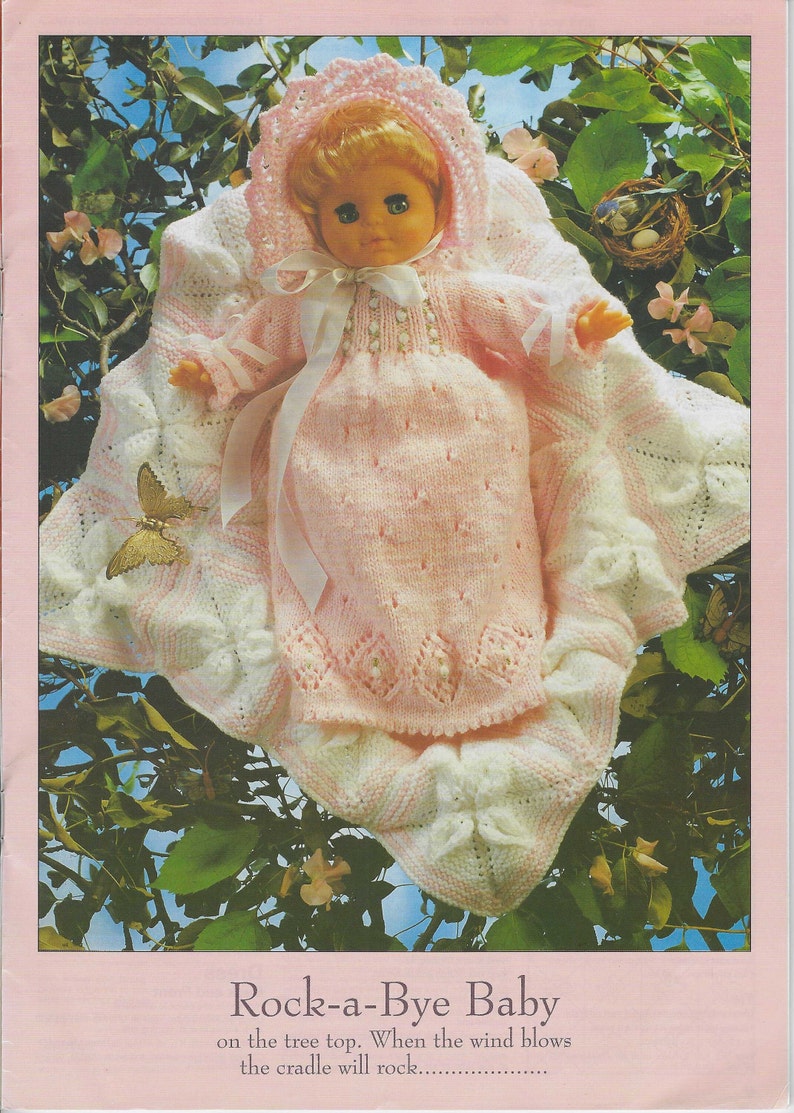 Original Vintage Sirdar Knitting Pattern Booklet 217 Little Bo Peep and