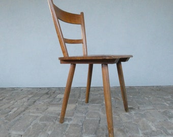 Original Tübingen chair from the 40s - vintage chair - mid century - wooden chair tavern chair - vintage kitchen chair wooden chair rare