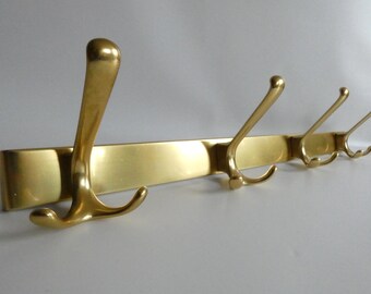 Vintage wall coat rack original 50s - elegant hook rack eye-catcher - clothes hanger - coat rack Mid Century coat hook