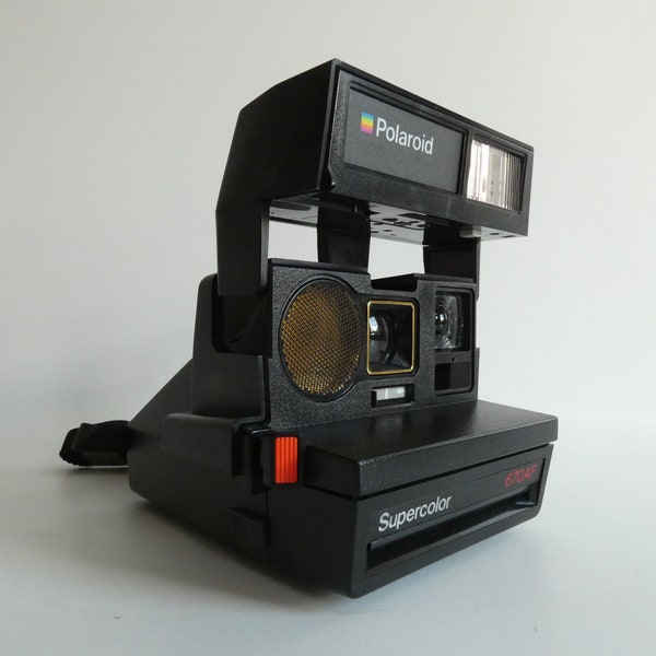 POLAROID SUPERCOLOR 670 AF Vintage Sofortbildkamera Polaroid Kamera für Film Typ 600 Instant Camera Vollständig getestet Analog Fotoapparat