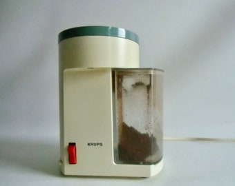 Vintage elektrische Kaffeemühle um 1970 - Espresso Mühle von Krups GermanyType 221
