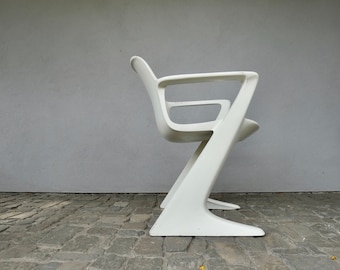 Z-chair Ernst Moeckl * Horn Collection from the 60s "Kangaroo chair" with armrests DDR Vario Pur - true vintage cantilever chair