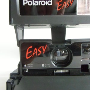 POLAROID Easy 70er Jahre - Sofortbildkamera close Up Easy - Polaroid Kamera für FilmTyp 600 - Instant Camera - Sofortbildfotografie