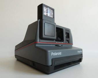 POLAROID CAMERA Impulse Portrait - Polaroid 600 Impulse Sofortbildkamera Refurbished 1990 -  Sofortbildfotografie Vollständig getestet