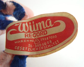 Vintage original Wüma Record for bicycle or vintage car - DDR hub ring - hub cleaning rings blue/pink OVP from the company WÜMA from the 70s