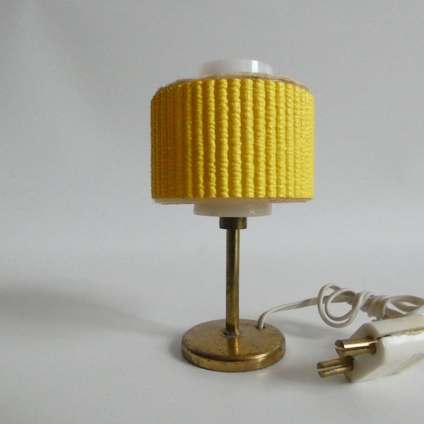 Vintage Lampe 60er Jahre Puppenstuben 1:12  - Nachttisch Lampen - Nachttisch Lampe Puppenhaus