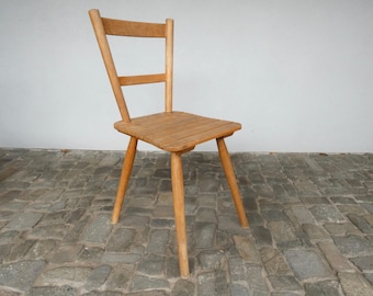 Original Tübinger Stuhl aus den 40er Jahren - Vintage Stuhl - Mid Century - Holzstuhl Wirtshausstuhl - Vintage Küchenstuhl Holzstuhl selten