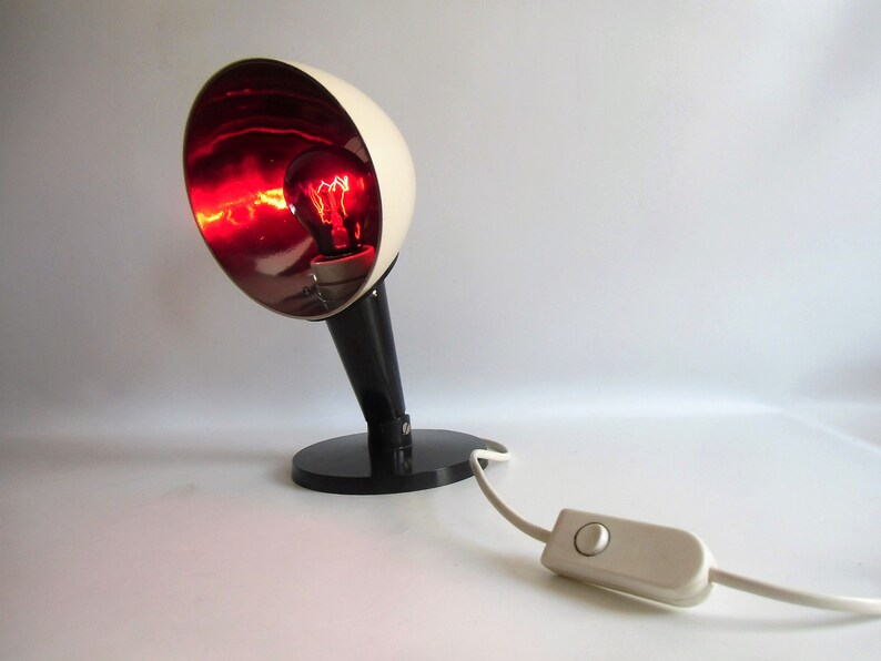 Rare Bakelit Doctor S Lamp Veb Infrared Radiation Devices Leipzig Table Medical Art Deco Heat Gdr