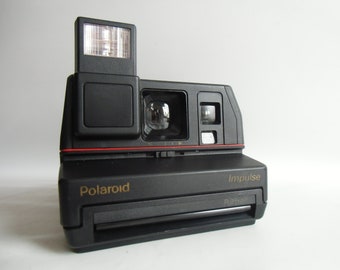 POLAROID CAMERA Impulse Portrait - Polaroid 600 Impulse Instant Camera Refurbished - Instant Photography