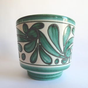 Vintage KERAMIK Übertopf aus den 70er Jahren - Fat Lava Topf  W. Germany - Mid Century -  Blumenübertopf German Pottery  Design - Home Decor