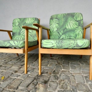 2 vintage armchairs Danish design classics from the 60s Mid Century Scandinavian armchair living room chair wooden armchair lounge chair image 10