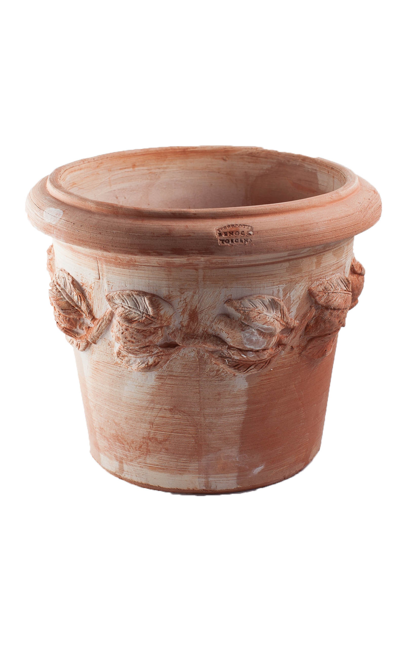 Petit pot en terre cuite non gélif décoration extérieure - Amadera