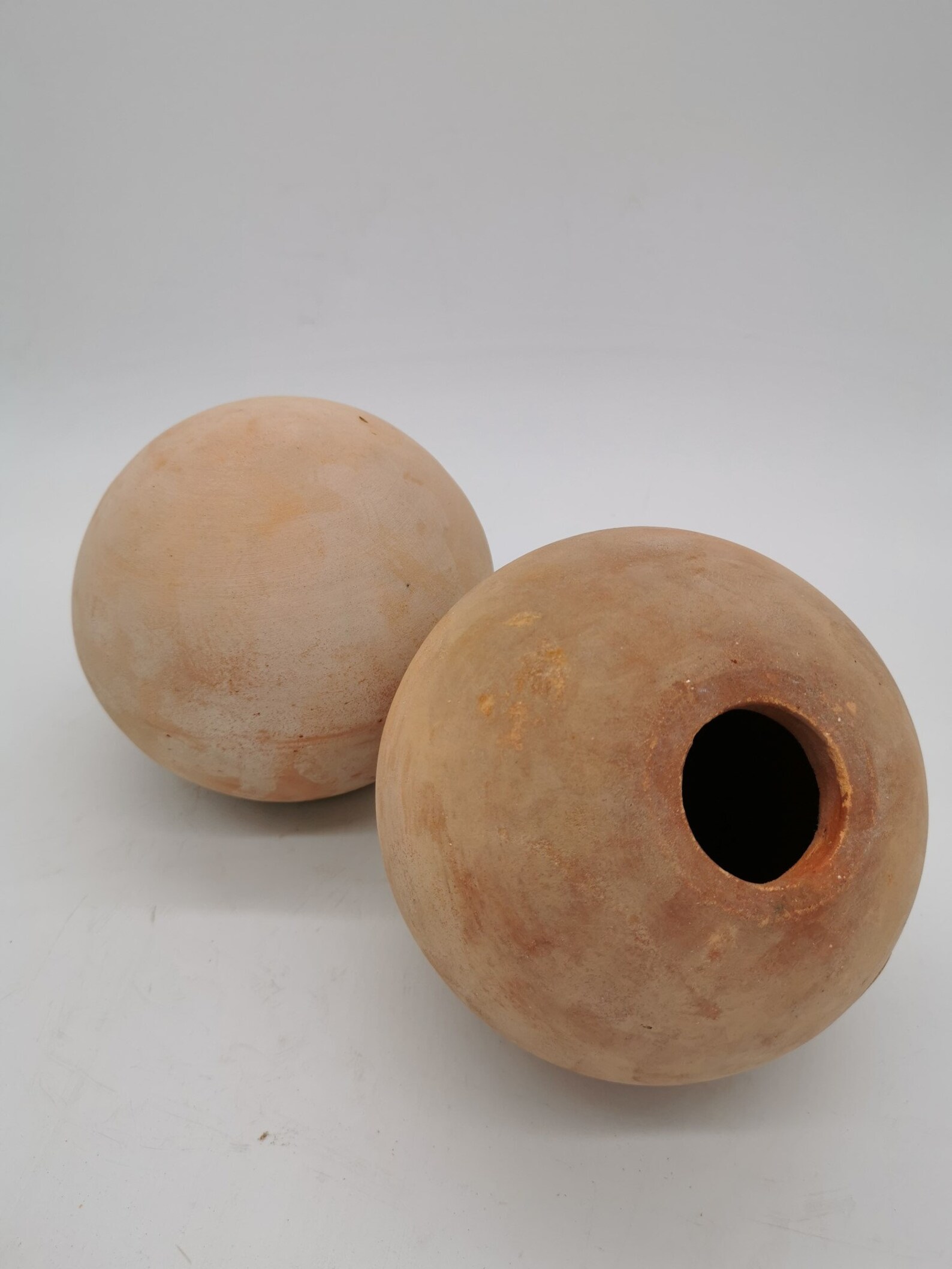 Decorative Ball Garden Ball Terracotta 20 Cm Etsy