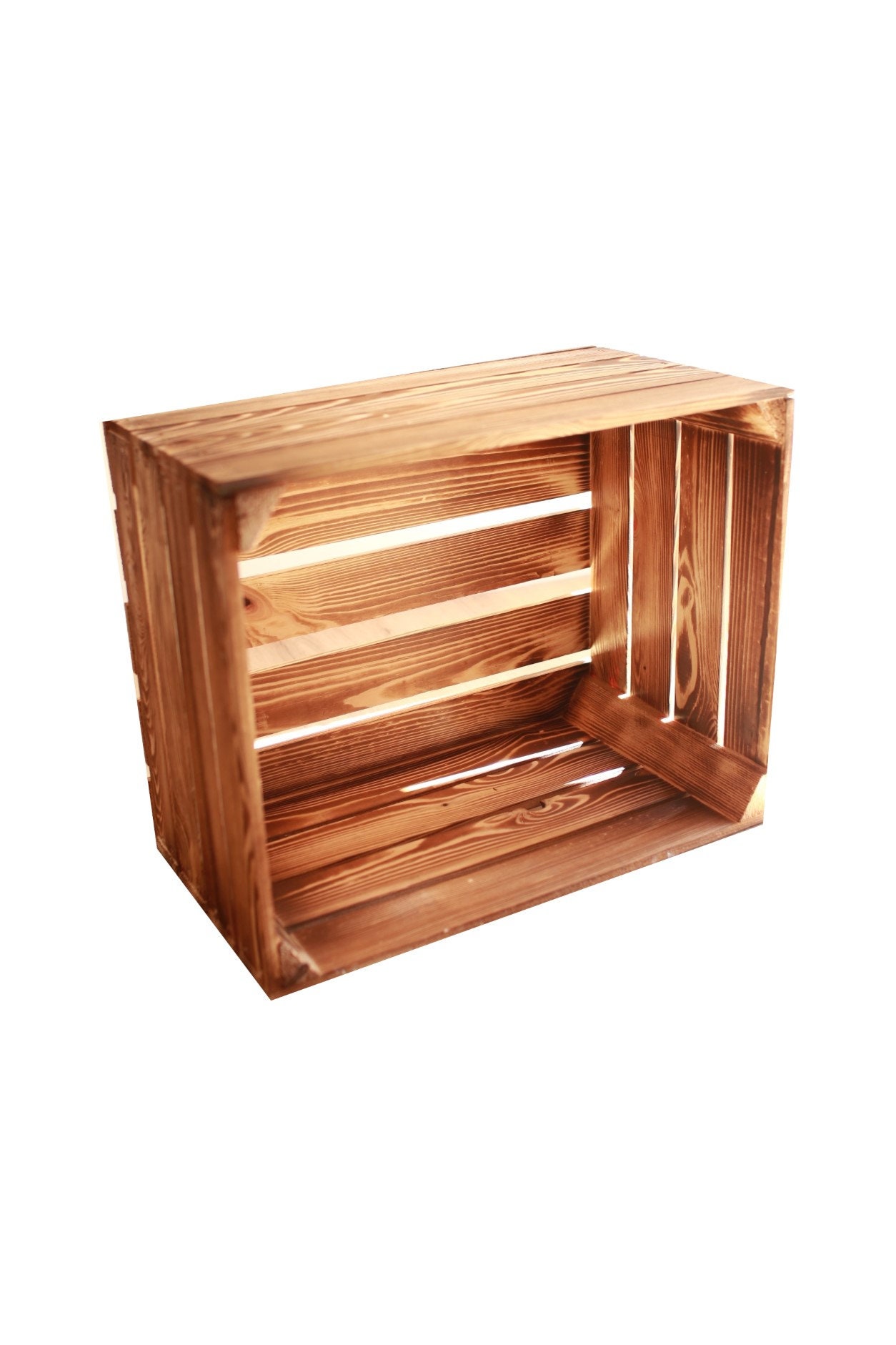 Set 9 Scatole Legno Vintage 40x30x25 Cm - Senza Fondo, Per Vino, Frutta E Decorazione - Foto 2