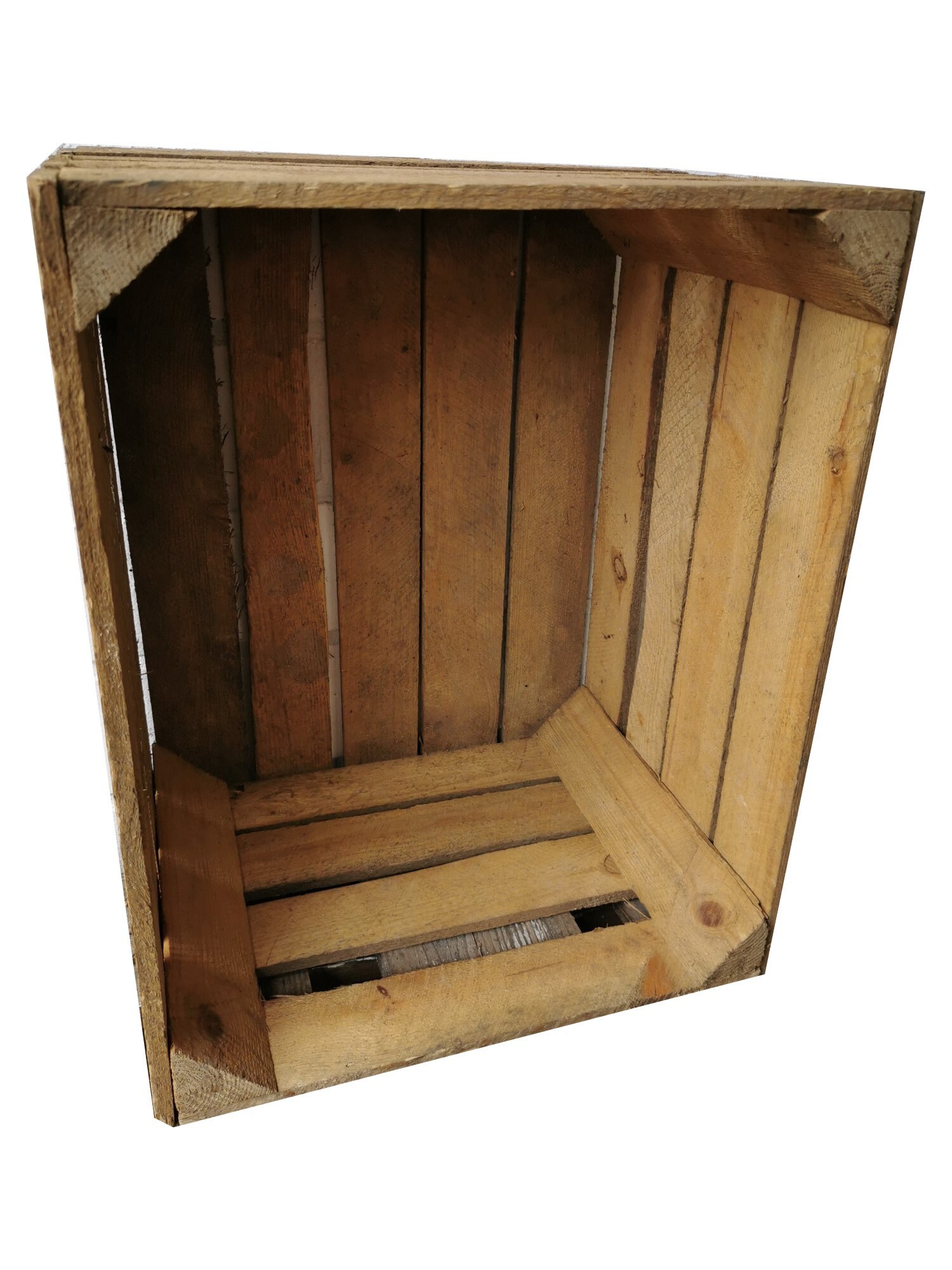 Caja de madera vintage 40 x 50 x 30 cm Madera Antiguo decorativo caja  Nostalgie cajón-estantería fruta ( : : Hogar y cocina