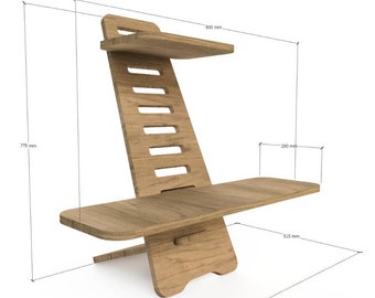 Soporte para Laptop - Archivo para CNC