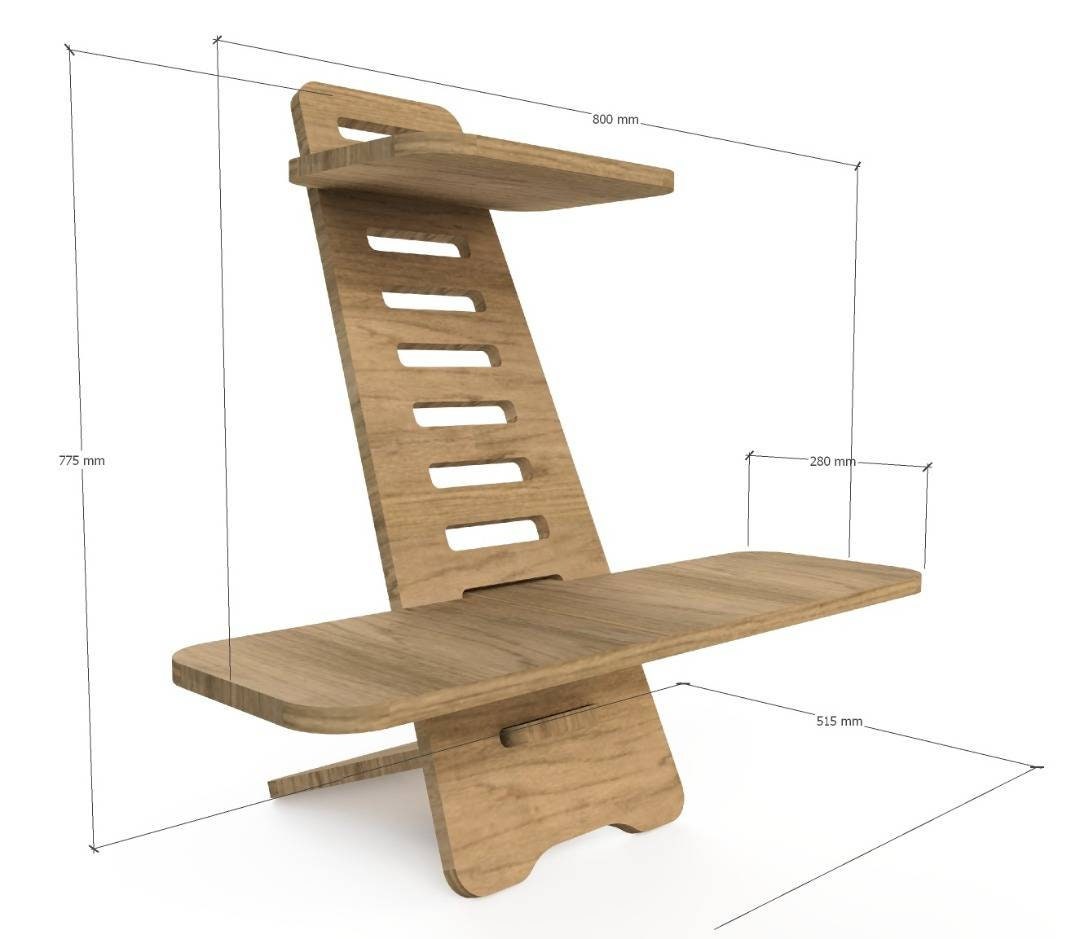 Laptop Stand - File for CNC
