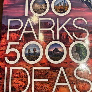 Vintage 100 Parks 5000 Ideas National Geographic Book