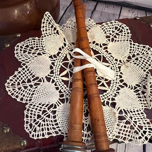 Antique Thread Bobbins Spindles