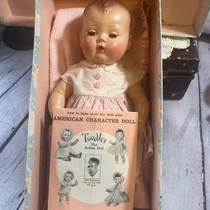 Vintage  American Character Doll 1960&quot;s Tiny Tears