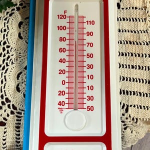 Vintage Goering Hardware Co. Moundridge Ks. Advertising Thermometer