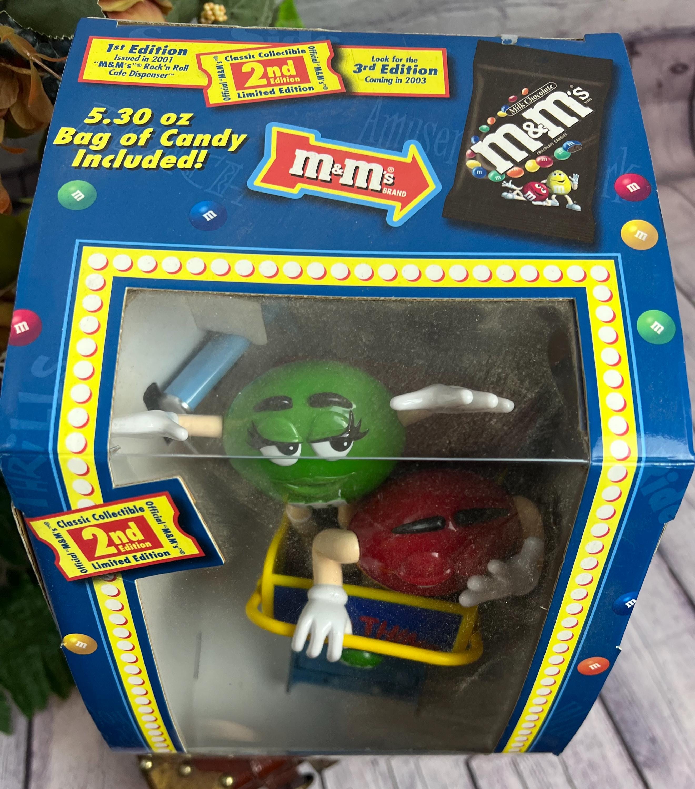 Vintage M&m's Wild Thing Roller Coaster Dispenser Never Opened - Etsy