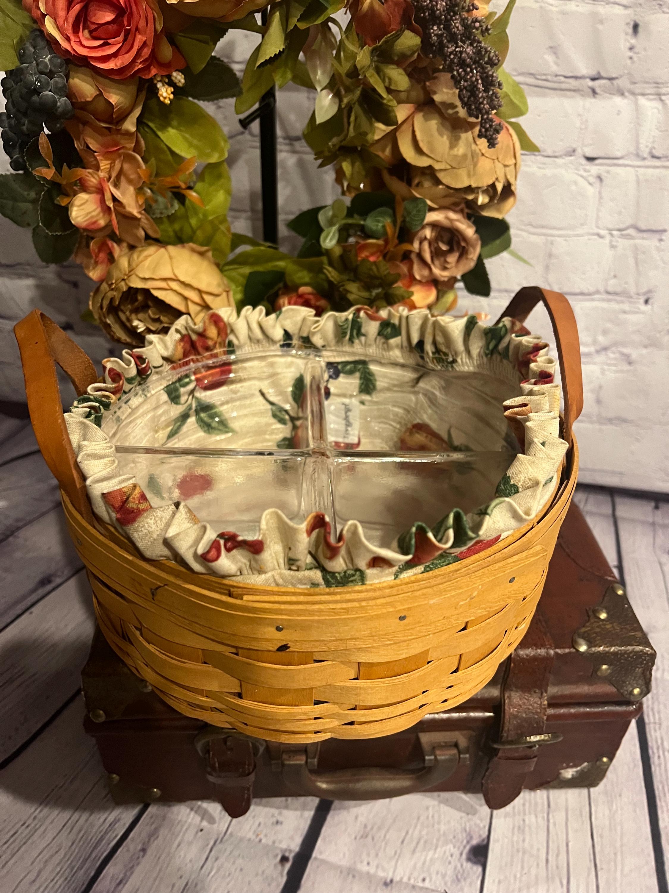 Longaberger ロングバーガー！！ 蓋付き仕切りプロテクター付き！ Longaberger ロングバーガー！！ 蓋付き仕切りプロテクター付き！
