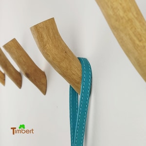 I-shaped NATURAL HOOKS made of knotted wood Rustic wall hooks COAT HOOKS Natural WOODEN HOOKS Forest coat rack Coat hooks Natural wood twigs Branches