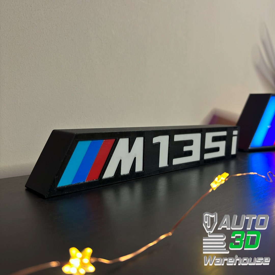 M-sport BMW Inspired Badging Desk Model 1/2/3/4/535i/d BMW Desk ...