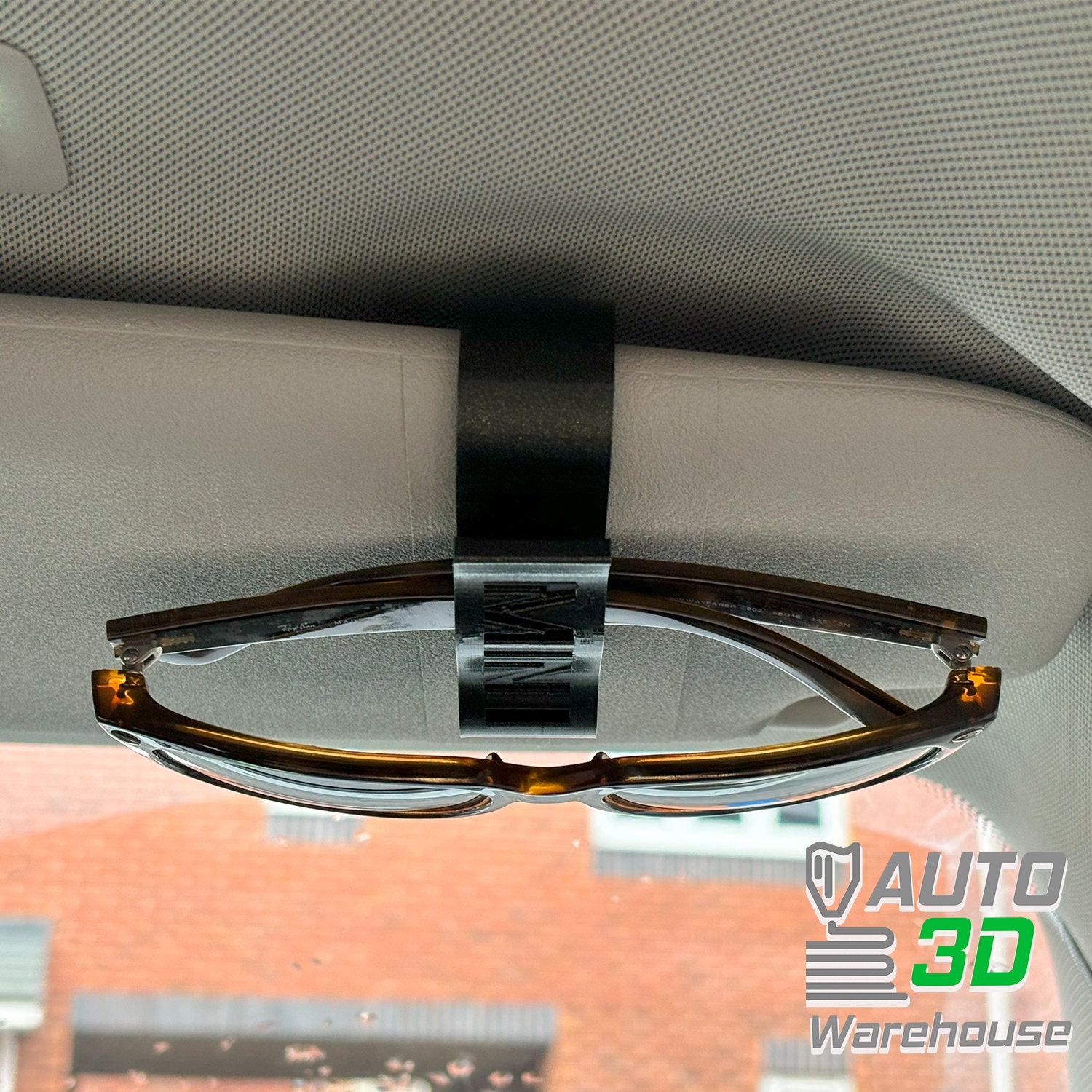 Dashboard Car Sunglasses Holder Case Glasses Stand Ornaments Car Decor  Accessory
