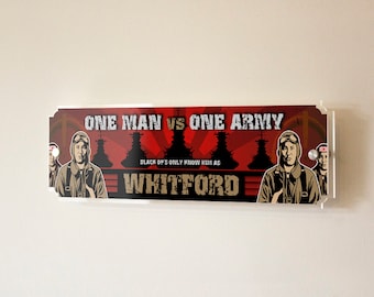 Personalised Gaming Sign - Custom Man Cave Gaming Sign - Personalised Bar Sign - Bar Wall Art Decor - Gaming
