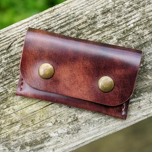 The Spruce wallet in Horween Shell Cordovan
