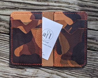 The Beech - a Vertical Bifold Wallet