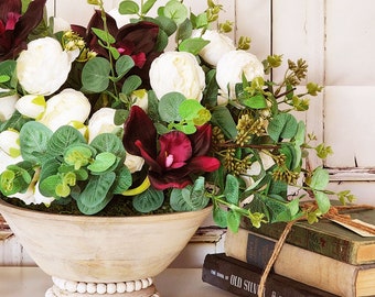 FALL Floral Centerpiece/Thanksgiving Table Arrangement/FRENCH Country/Coffee Table Centerpiece/Modern Farmhouse/Fall DiningTable Centerpiece