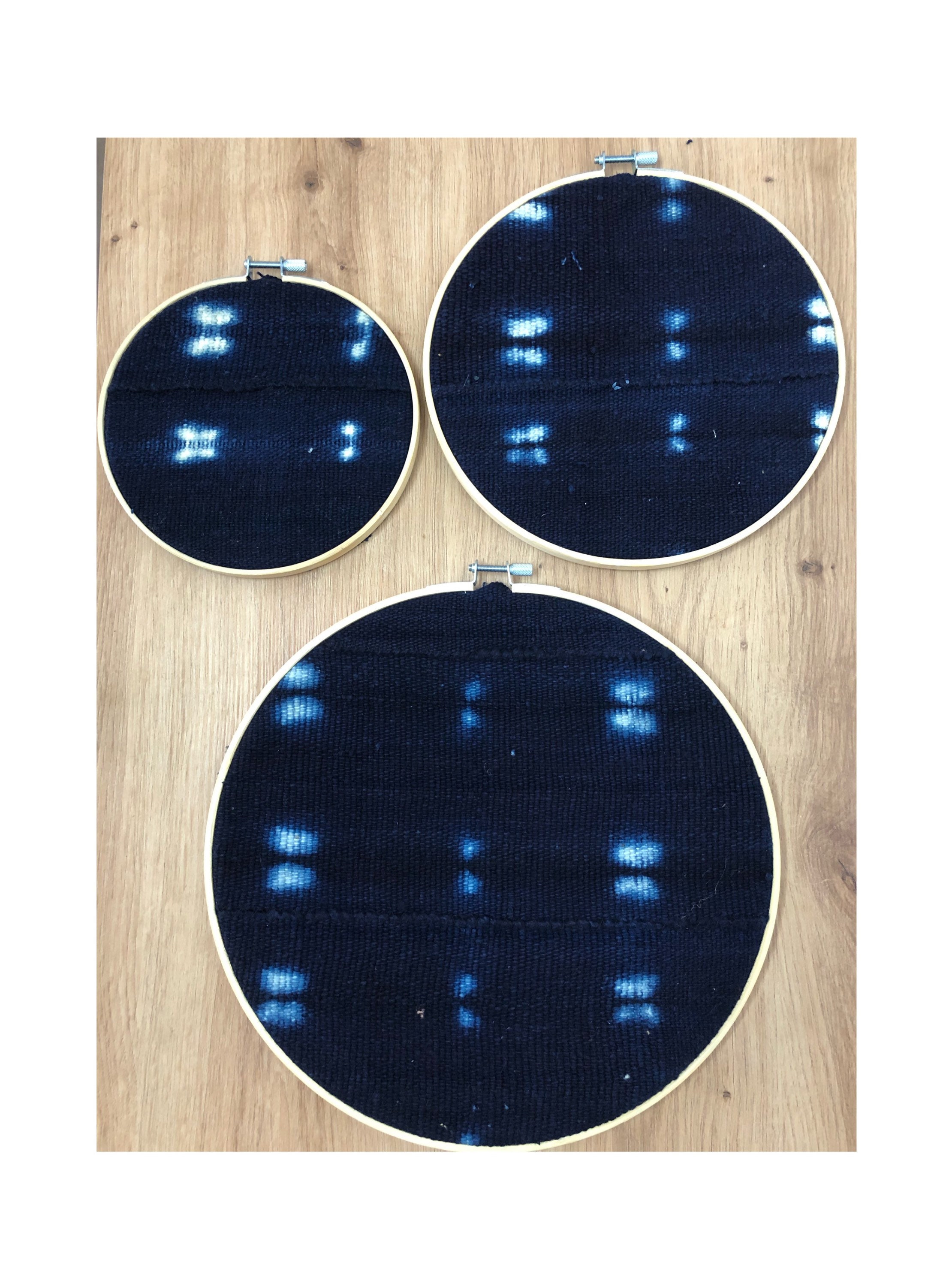 Mudcloth Wall Hangings/Décoration Murale /African Minimalist /Set Of Hangings 3 Piece/Boho Home Déco