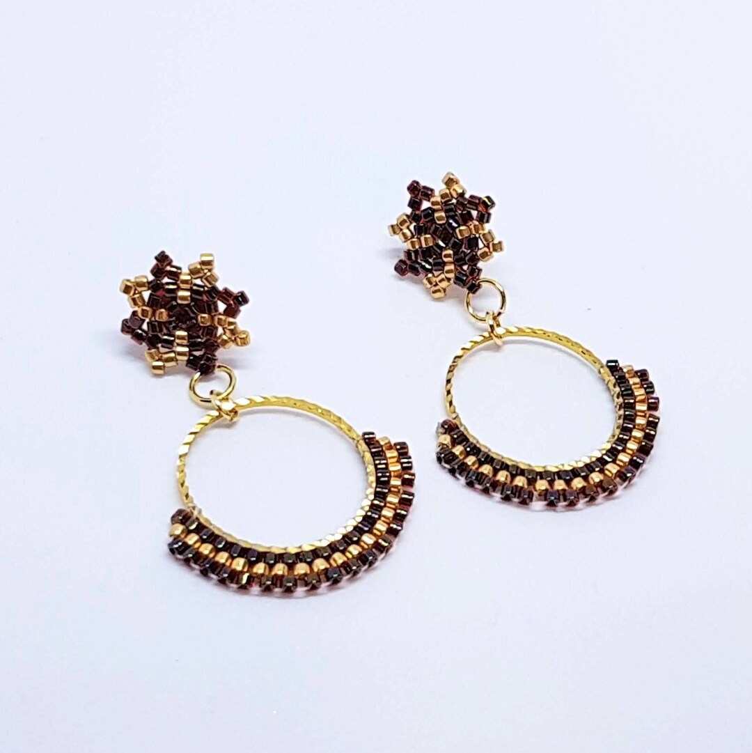 Argollas doradas medianas hotsell
