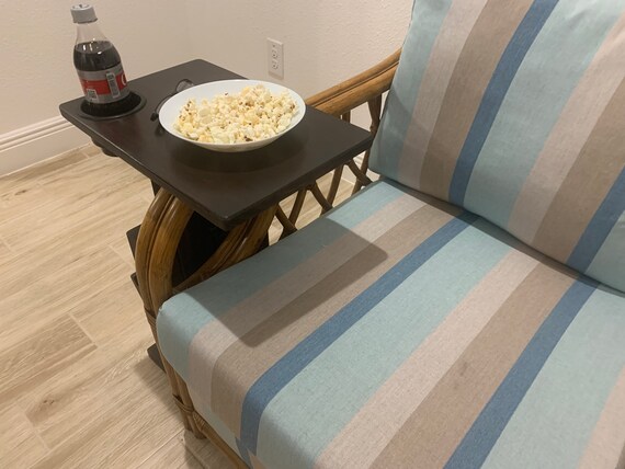 iPad stand Tablet holder C Table Tablet Stand Sofa Arm Rest Folding Tray Table Cup Holder Remote Holder TV Tray Table Java Side Table