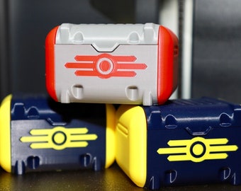 Vault Tec Canister Video Game Storage Case