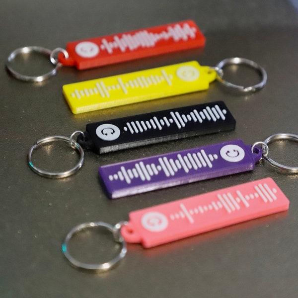 Custom song keychain cute gift | store song or playlist | keychain | Lanyard | Cool gift | Scannable Music | gift ideas