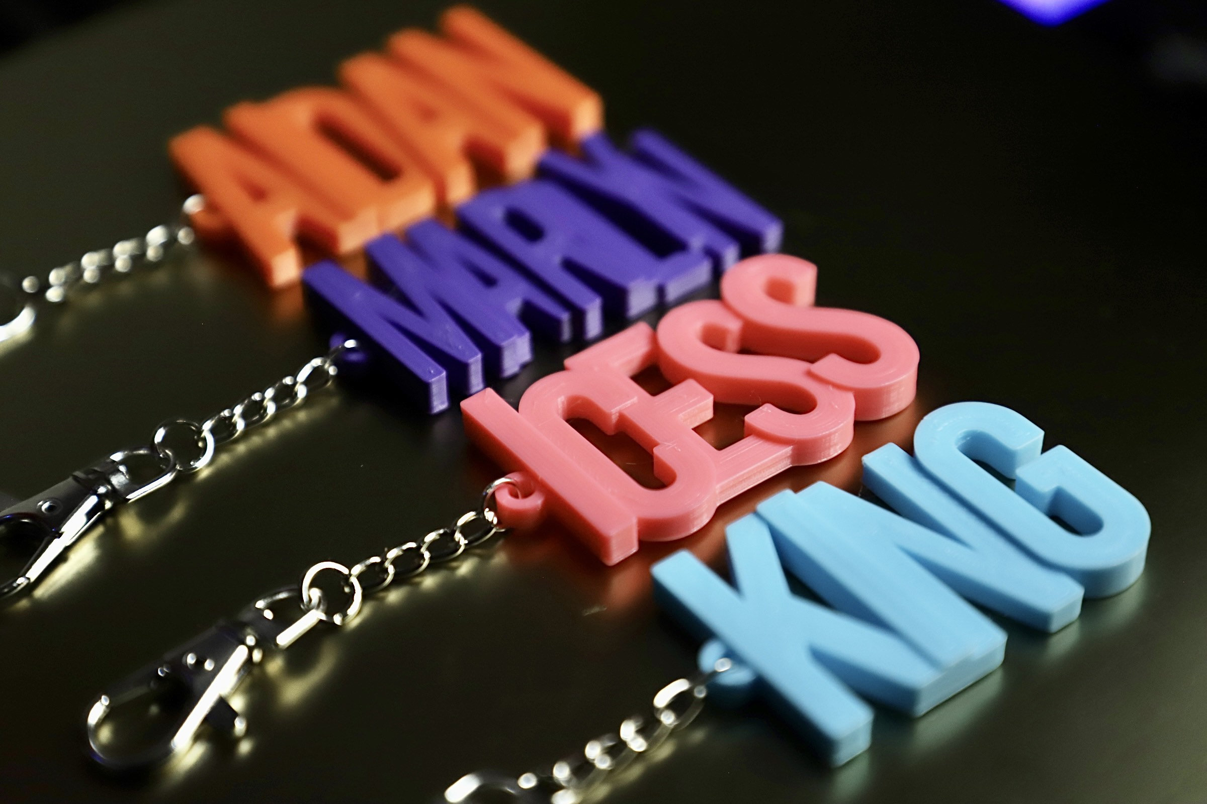 Personalized 3D printed Keychains CUTE GIFT Trendy Etsy