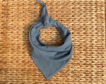 Railroad Tie Denim Bandana