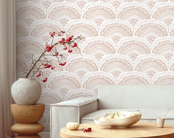 Removable Wallpaper Scandinavian Wallpaper Temporary Wallpaper Vintage Wallpaper Peel and Stick Wallpaper Wall Paper Boho - C066