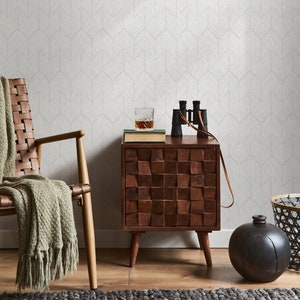 Abnehmbare Tapete, Skandinavische Tapete, Temporäre Tapete, Minimalistische Tapete, Abziehbare Tapete, Wandpapier, Boho - B797