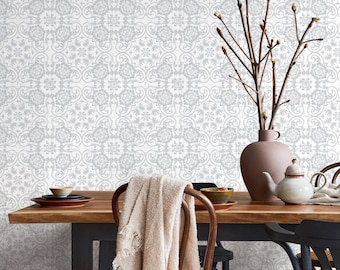 Removable Wallpaper Scandinavian Wallpaper Temporary Wallpaper Vintage Wallpaper Peel and Stick Wallpaper Wall Paper - A609