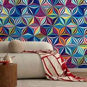 Removable Wallpaper Scandinavian Wallpaper Temporary Wallpaper Eclectic Wallpaper Peel and Stick Wallpaper Wall Paper - A865