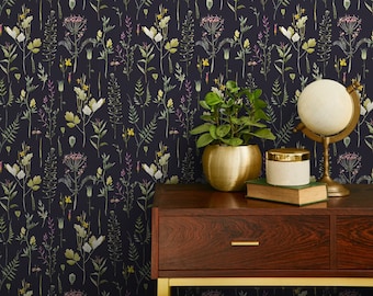 Removable Wallpaper Scandinavian Wallpaper Temporary Wallpaper Vintage Wallpaper Peel and Stick Wallpaper Wall Paper - A686