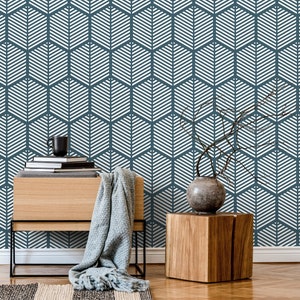 Removable Wallpaper Scandinavian Wallpaper Temporary Wallpaper Vintage Wallpaper Peel and Stick Wallpaper Wall Paper - A616