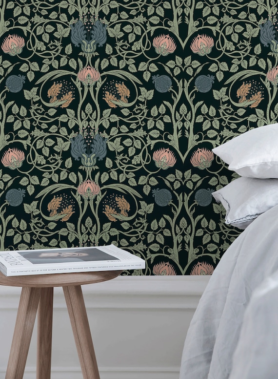 How to Hang Removable Wallpaper