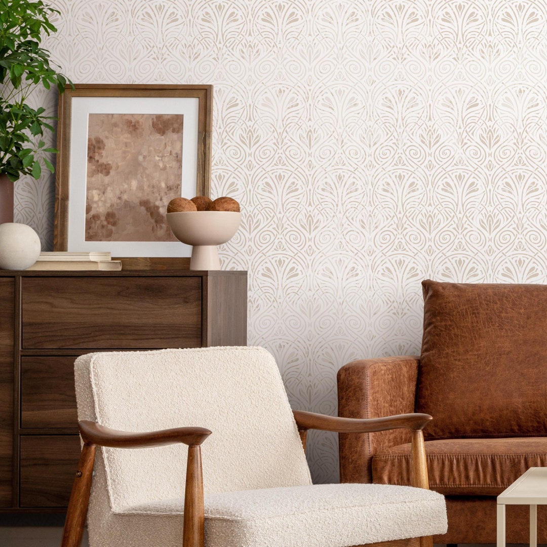 Removable Wallpaper, Scandinavian Wallpaper, Temporary Wallpaper ...